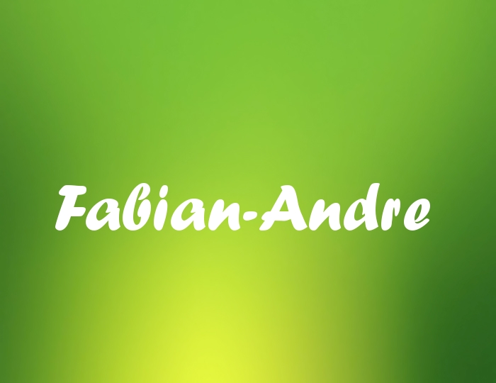 Bildern mit Namen Fabian-Andre