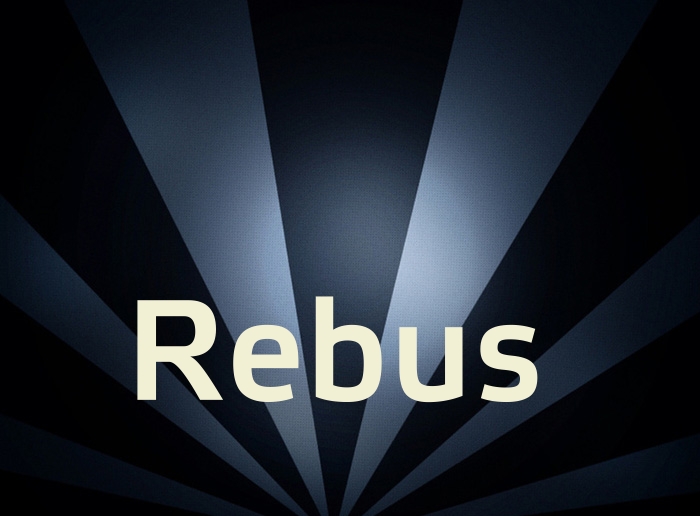 Bilder mit Namen Rebus