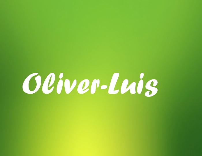 Bildern mit Namen Oliver-Luis