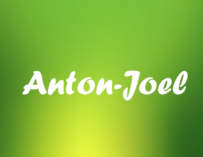 Bildern mit Namen Anton-Joel