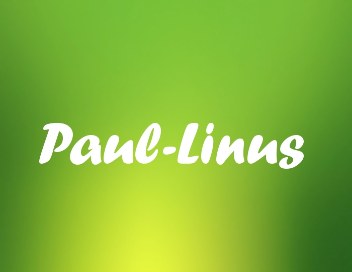 Bildern mit Namen Paul-Linus