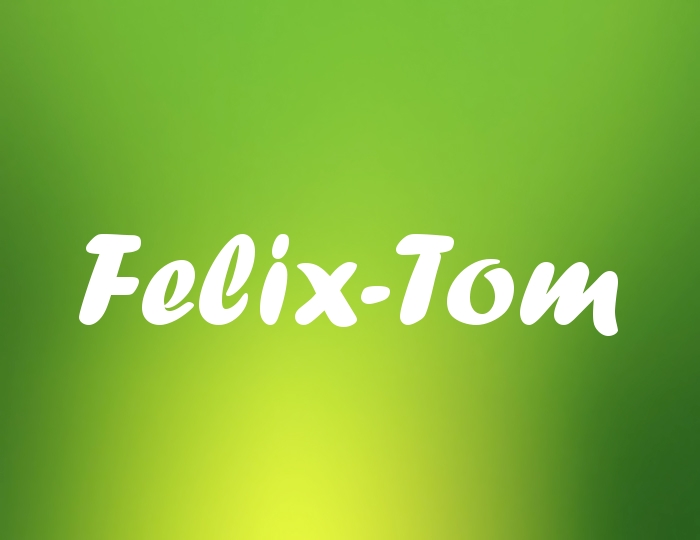 Bildern mit Namen Felix-Tom