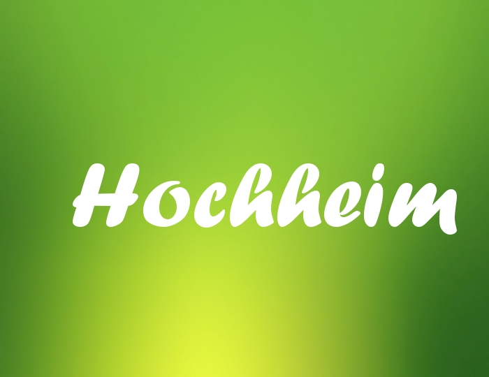 Bildern mit Namen Hochheim