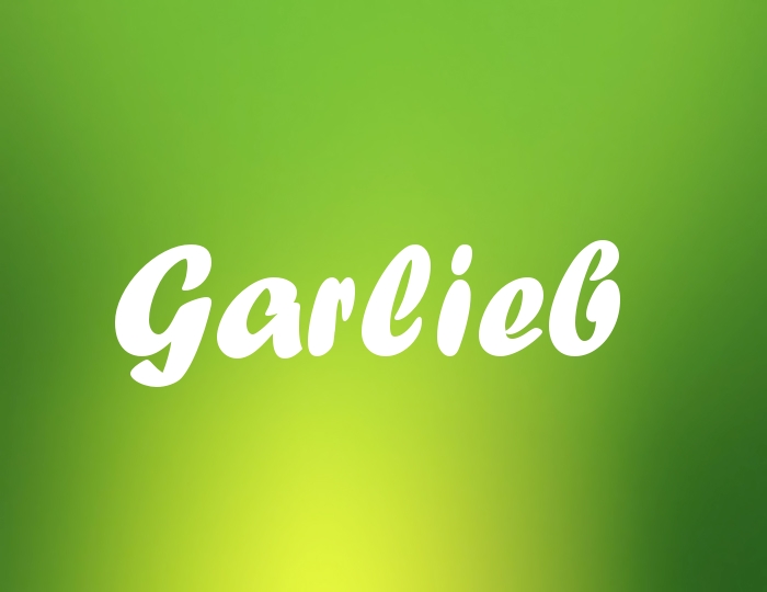 Bildern mit Namen Garlieb