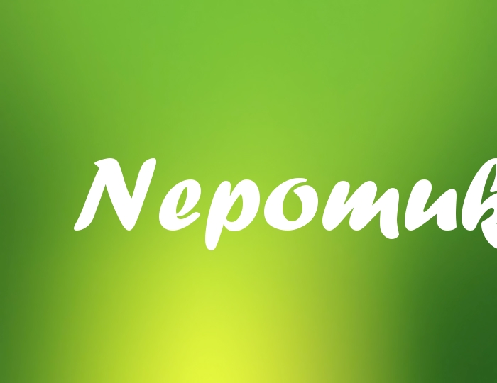 Bildern mit Namen Nepomuk