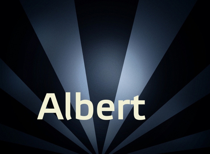 Bilder mit Namen Albert