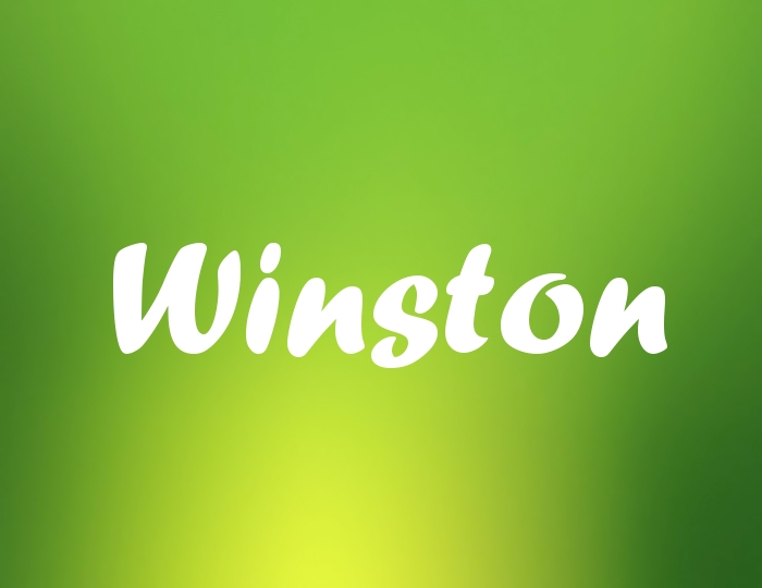 Bildern mit Namen Winston