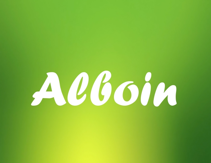 Bildern mit Namen Alboin