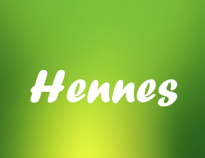 Bildern mit Namen Hennes