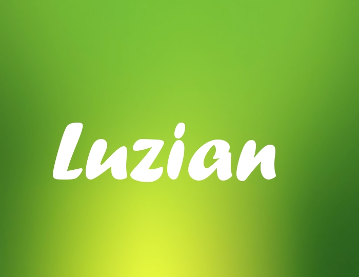 Bildern mit Namen Luzian