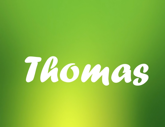 Bildern mit Namen Thomas Bildern mit Namen Thomas