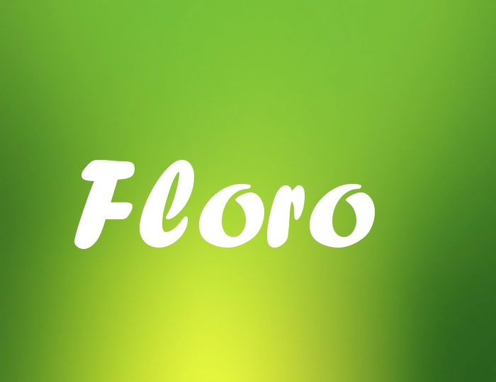 Bildern mit Namen Floro
