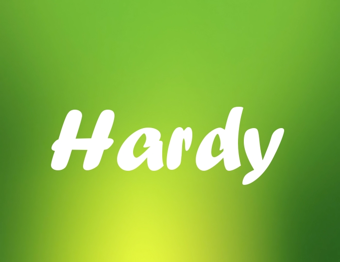 Bildern mit Namen Hardy