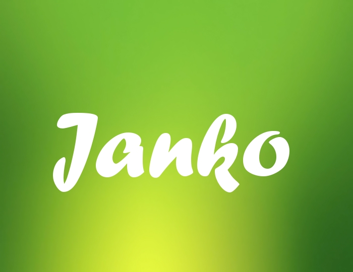 Bildern mit Namen Janko