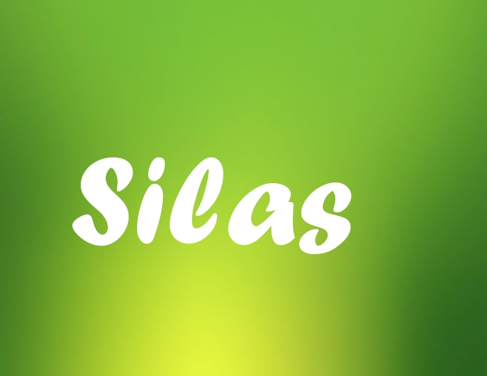 Bildern mit Namen Silas