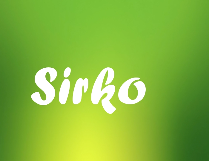 Bildern mit Namen Sirko