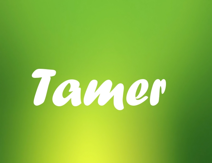 Bildern mit Namen Tamer