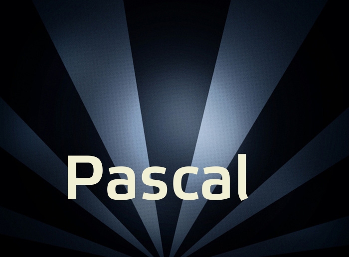 Bilder mit Namen Pascal