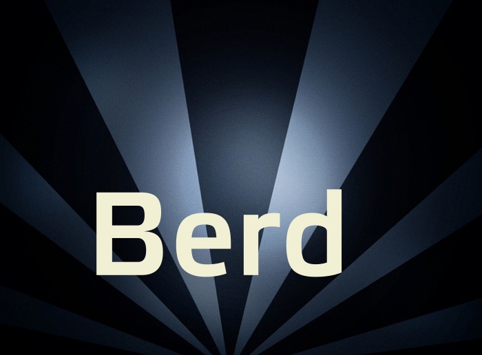 Bilder mit Namen Berd