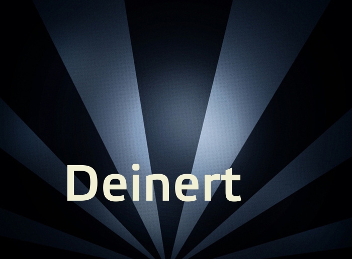 Bilder mit Namen Deinert