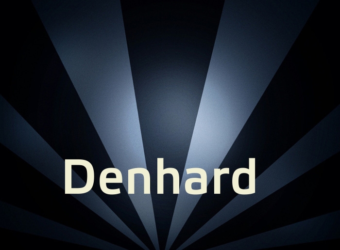 Bilder mit Namen Denhard