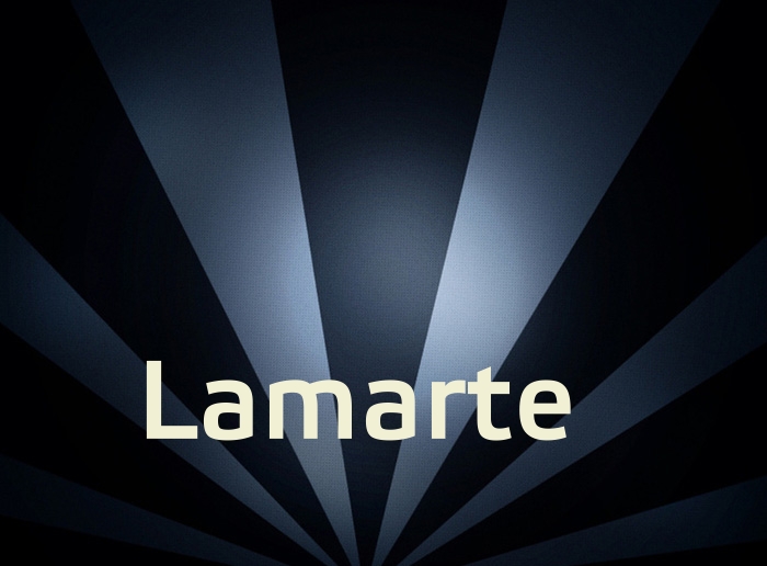 Bilder mit Namen Lamarte