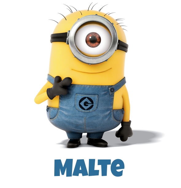 Avatar mit dem Bild eines Minions für Malte Avatar mit dem Bild eines Minions für Malte