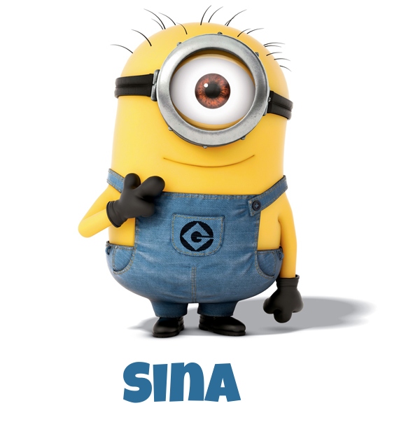 Avatar mit dem Bild eines Minions für Sina