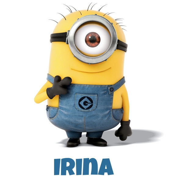 Avatar mit dem Bild eines Minions für Irina