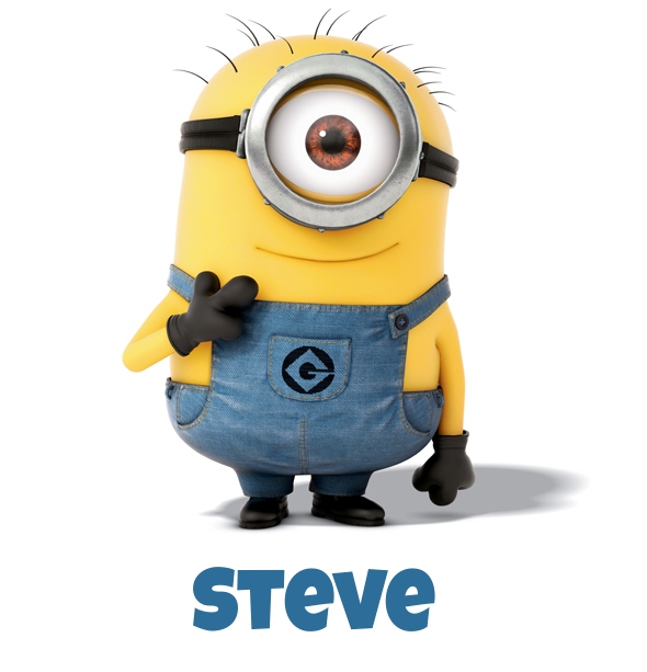Avatar mit dem Bild eines Minions für Steve