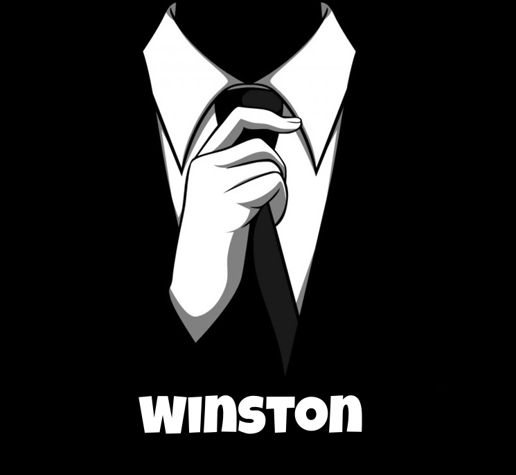Avatare mit dem Bild eines strengen Anzugs fr Winston