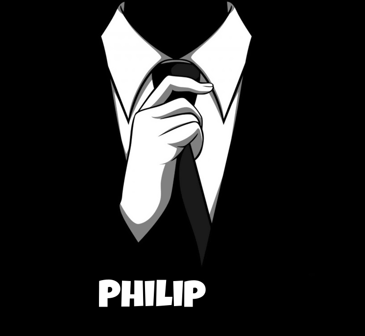 Avatare mit dem Bild eines strengen Anzugs fr Philip
