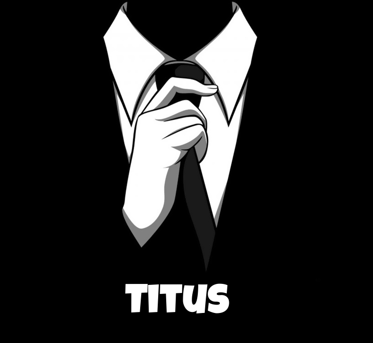 Avatare mit dem Bild eines strengen Anzugs für Titus