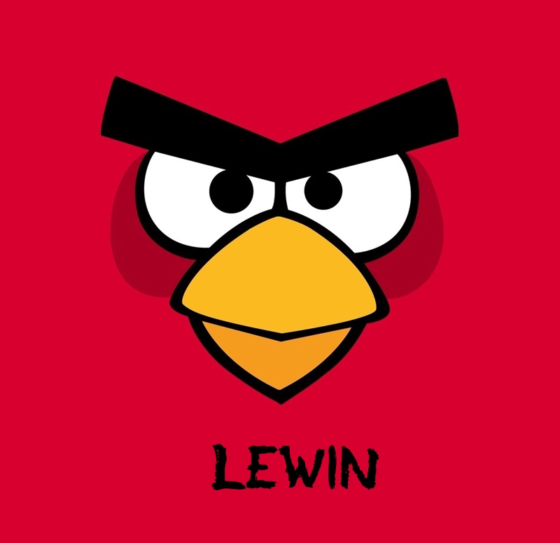 Bilder von Angry Birds namens Lewin