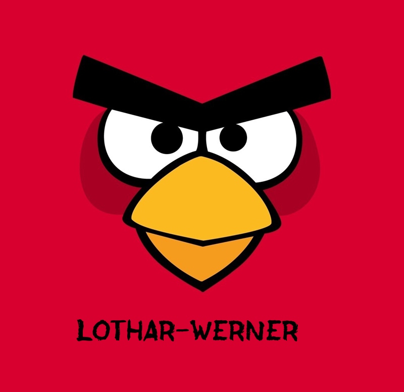 Bilder von Angry Birds namens Lothar-Werner