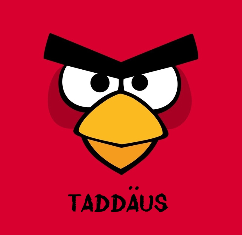 Bilder von Angry Birds namens Taddäus