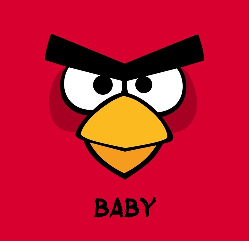 Bilder von Angry Birds namens Baby