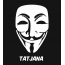 Bilder anonyme Maske namens Tatjana